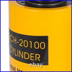 20T50T Hydraulic Cylinder Ram lifting Cylinder Jack 2-6 Stroke Single Acting