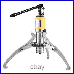 20T Hydraulic Gear Puller Bearing Puller W 3 Jaws Heavy Duty Hydraulic Puller