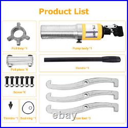 20T Hydraulic Gear Puller Bearing Puller W 3 Jaws Heavy Duty Hydraulic Puller