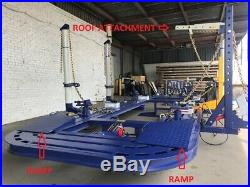 20 Feet 4 Towers Auto Body Frame Machine 360 Degrees 40 Ton Heavy Duty Jack 2d