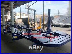 20 Feet 4 Towers Auto Body Frame Machine 360 Degrees 40 Ton Heavy Duty Jack 2d