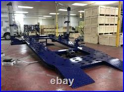 20 Feet Long 2 Towers Heavy Duty Auto Body Frame Machine Free Tool Cart Set