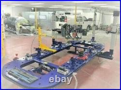 20 Feet Long Auto Body New Frame Machine 30 Ton = 3 Towers + Clamps, Tools Bench