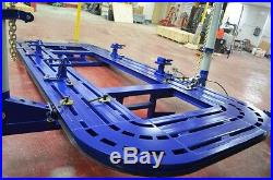 20' Feet Long Auto Body Shop Frame Machine With Free 2d Measuring & Clamp Set