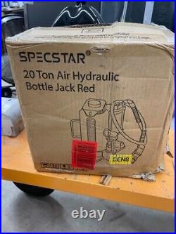 20 Ton 40,000lb Air Hydraulic Bottle Jack Heavy Duty Truck Repair 10-20 Lift