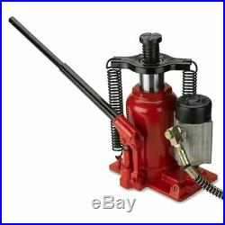 20 Ton Air Hydraulic Bottle Jack Lift Repair Car Truck Semi Heavy Duty