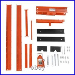 20 Ton Hydraulic Shop Press, Heavy Duty H-Frame Garage Floor Shop Press withPlates