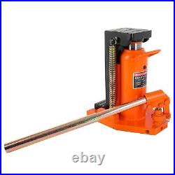 20 Tons/44000 lbs Adjustable Heavy Duty Hydraulic Machinery Toe Jack Repair Tool