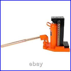 20 Tons/44000 lbs Adjustable Heavy Duty Hydraulic Machinery Toe Jack Repair Tool