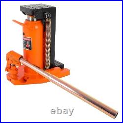 20 Tons/44000 lbs Adjustable Heavy Duty Hydraulic Machinery Toe Jack Repair Tool