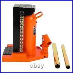 20 Tons/44000 lbs Adjustable Heavy Duty Hydraulic Machinery Toe Jack Repair Tool