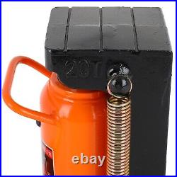 20 Tons/44000 lbs Adjustable Heavy Duty Hydraulic Machinery Toe Jack Repair Tool