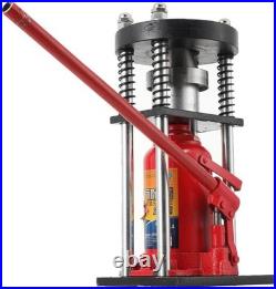 20 Tons Heavy Duty Hydraulic Manual Bottle Jack Hose Crimper Manual Benchtop