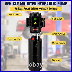 220V Car Lift Hydraulic Power Unit Auto Hydraulic Pump Heavy Duty Vehicle 10L