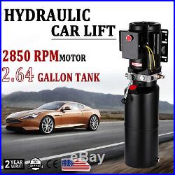 220V Car Lift Hydraulic Power Unit Auto Hydraulic Pump Heavy Duty Vehicle Hoist