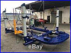 22 Feet 4 Towers Auto Body Shop Frame Machine With Free Clamps, Tools Tools Cart