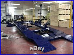 22 Feet Long 2 Towers Heavy Duty Auto Body Frame Machine Free Tool Cart Set