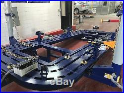 22 Feet Long Auto Body Frame Machine 30 Ton = 3 Towers + Clamps Tools Cart Bench