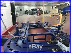 22 Feet Long Auto Body Frame Machine Rack 3 Towers With Clamps Tools Cart