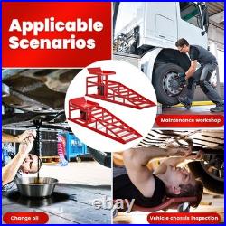2PCS 5T 11060lbs Hydraulic Car Ramps, Heavy Duty Hydraulic Vehicle Ramps 2PCS 5T 11060lbs Hydraulic Car Ramps, Heavy Duty Hydraulic Vehicle Ramps