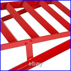 2PC Auto Car truck Service Ramp Lifts Heavy Duty Hydraulic Lift Repair Frame Red