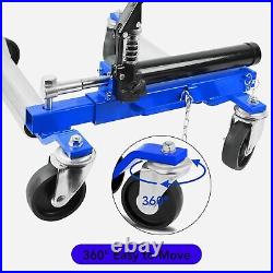 2Pcs 1500 LBS Wheel Dolly Hydraulic Tire Jack Heavy Duty Positioning Tire Lift J