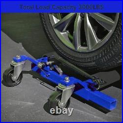 2Pcs 1500 LBS Wheel Dolly Hydraulic Tire Jack Heavy Duty Positioning Tire Lift J