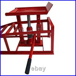 2T Heavy Duty Hydraulic Car Lift Ramp Steel Portable 2T Heavy Duty Hydraulic Car Lift Ramp Steel Portable