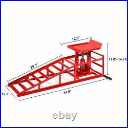 2X Auto Home Car Service Duty Lifts Heavy Ramps Repair Hydraulic Lift Frame USA