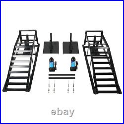 2X Heavy Duty Auto Car Truck Service Ramp Lift Car Jack Hydraulic Lift 5 Ton BK