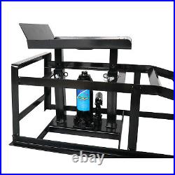 2X Heavy Duty Auto Car Truck Service Ramp Lift Car Jack Hydraulic Lift 5 Ton BK