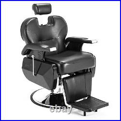 2 Hydraulic Recline Barber Chairs Heavy Duty Salon Beauty Equipment 20 Free Comb