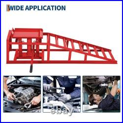 2 Pack Heavy Duty Auto Car Truck Service Ramps Lifts Hydraulic Lift 5 ton Jack