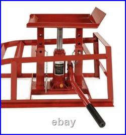 2 Pcs Heavy Duty Auto Car Truck Service Ramps Lifts Hydraulic Lift 5 ton jack
