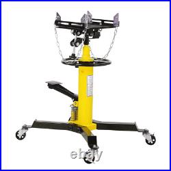 2-Plunger Transmission Jack 1322 lbs Hydraulic High Lift Vertical Telescopic 2-Plunger Transmission Jack 1322 lbs Hydraulic High Lift Vertical Telescopic