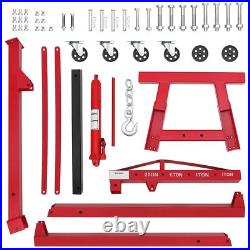 2 Ton Engine Hoist Folding Hydraulic Engine Crane Heavy Duty Picker Hoist Lift
