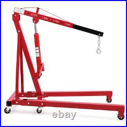 2 Ton Engine Hoist Folding Hydraulic Engine Crane Heavy Duty Picker Hoist Lift
