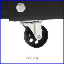 2 Ton Folding Hydraulic Engine Hoist, Engine Hoist with Wheels, Heavy Duty Steel