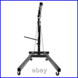 2 Ton Folding Hydraulic Engine Hoist, Engine Hoist with Wheels, Heavy Duty Steel