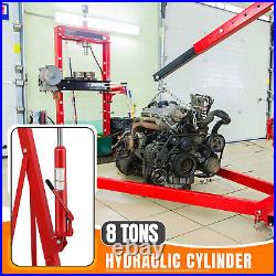2 Ton Heavy Duty Folding Hydraulic Car Engine Hoist Crane Lift 4400 LBS Capacity