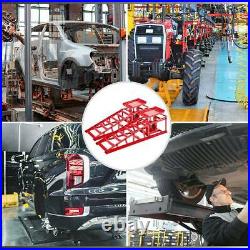2x Lift Heavy Auto Car Lifts Frame Repair Ramps Hydraulic Portable Service Duty
