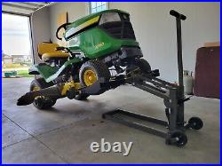 300 Lb ATV Lawn Mower Lift Jack Hydraulic Heavy Duty Service Jack Mount