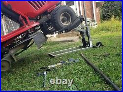 300 lb. Heavy Duty ATV Mower Lawnmower Hydraulic Motorcycle Bike High Lift Jack