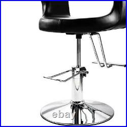 300lbs Heavy Duty Hydraulic Barber Chair Hair Stylist Salon Chair Equipment Seat