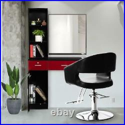 300lbs Heavy Duty Hydraulic Barber Chair Hair Stylist Salon Chair Equipment Seat