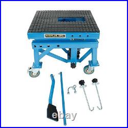 300lbs Heavy Duty Hydraulic Motorcycle Scissor Jack Lift with The Foot Peg