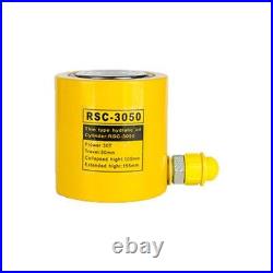 30T Hydraulic Cylinder Jack 50mm Single Acting Work Travel Heavy Duty Tool
