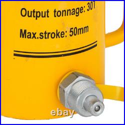 30 Ton 2 50mm Stroke Hollow Ram Hydraulic Cylinder Jack Single Acting RCH 3050