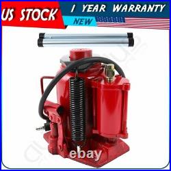 30 Ton (66,000 lb) Air Hydraulic Bottle Jack Pneumatic Heavy Duty Truck Repair