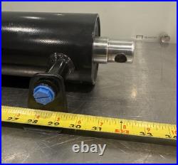 32 Hydraulic Cylinder 4 Bore Black Heavy Duty NEW! FREE SHIPPING 32 Hydraulic Cylinder 4 Bore Black Heavy Duty NEW! FREE SHIPPING